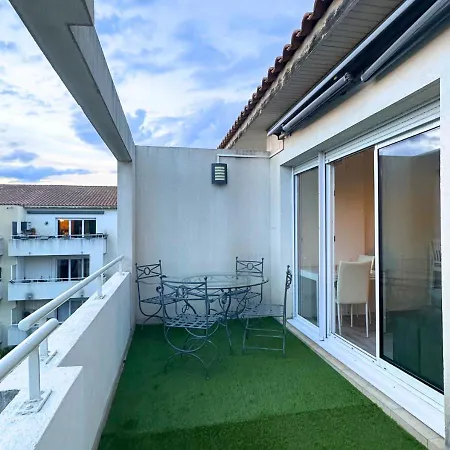 Apartment T3 Lumineux Climatise - Piscine, Garage & Wifi Montpellier