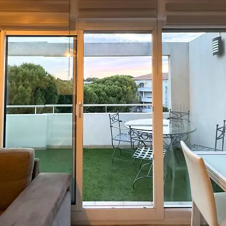 Apartment T3 Lumineux Climatise - Piscine, Garage & Wifi